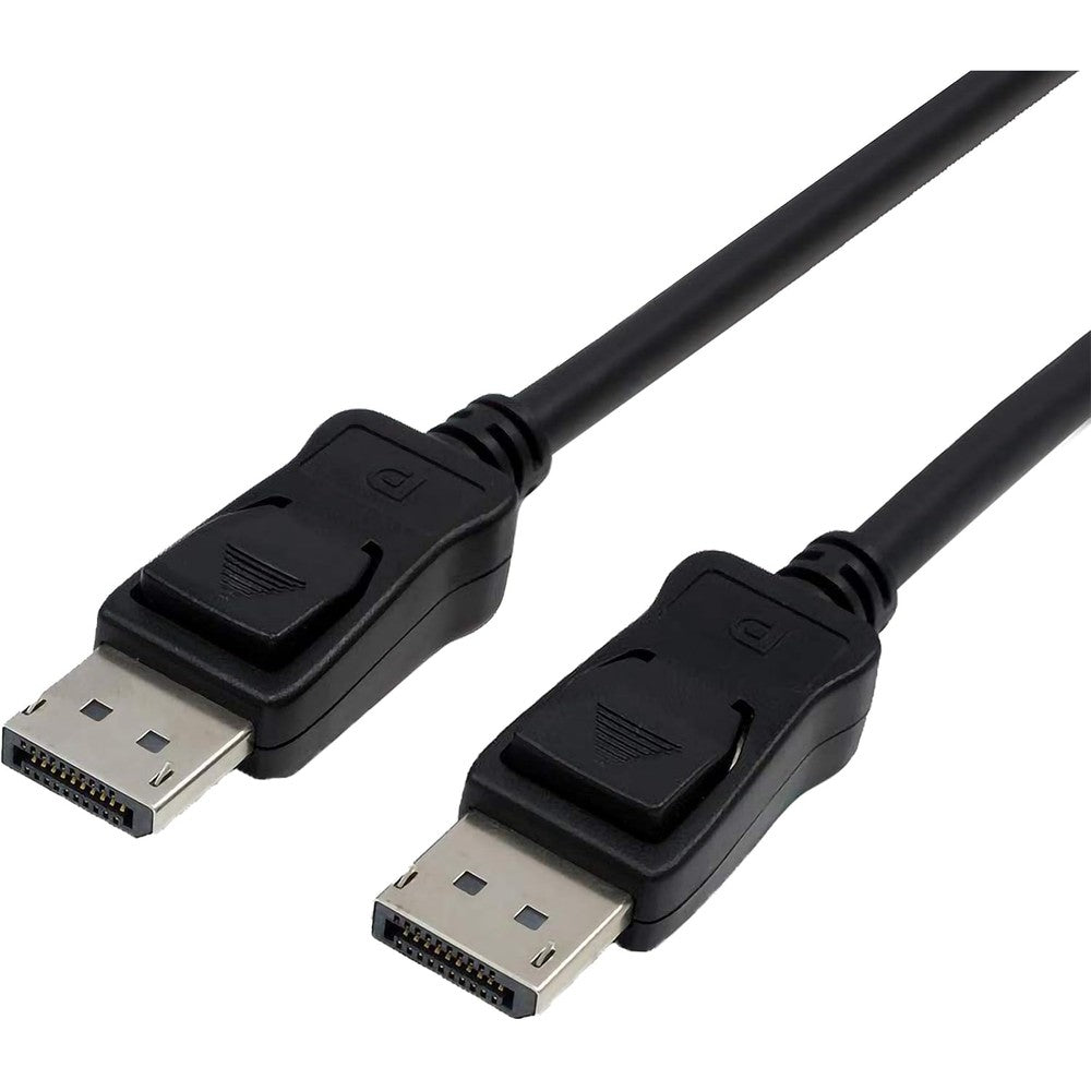 Accell DisplayPort to DisplayPort 1.2 Cable VESA Certified 10 Feet HBR2 4K Ultra HD 60Hz 1080p 240Hz Gaming Monitor Cord Black Pack of 5 - Image 1