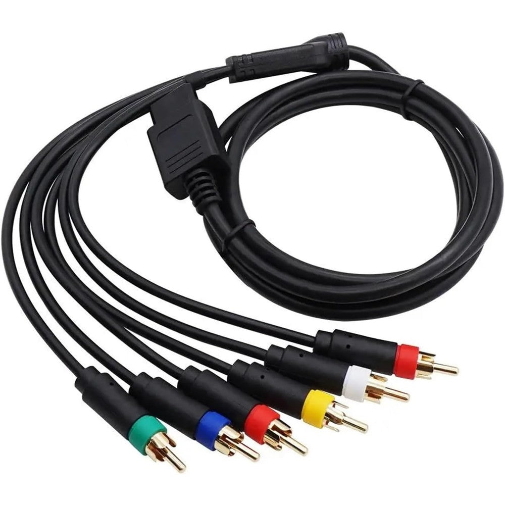 Ciciglow Bitfunx RGB retro gaming cable front view showing connectors