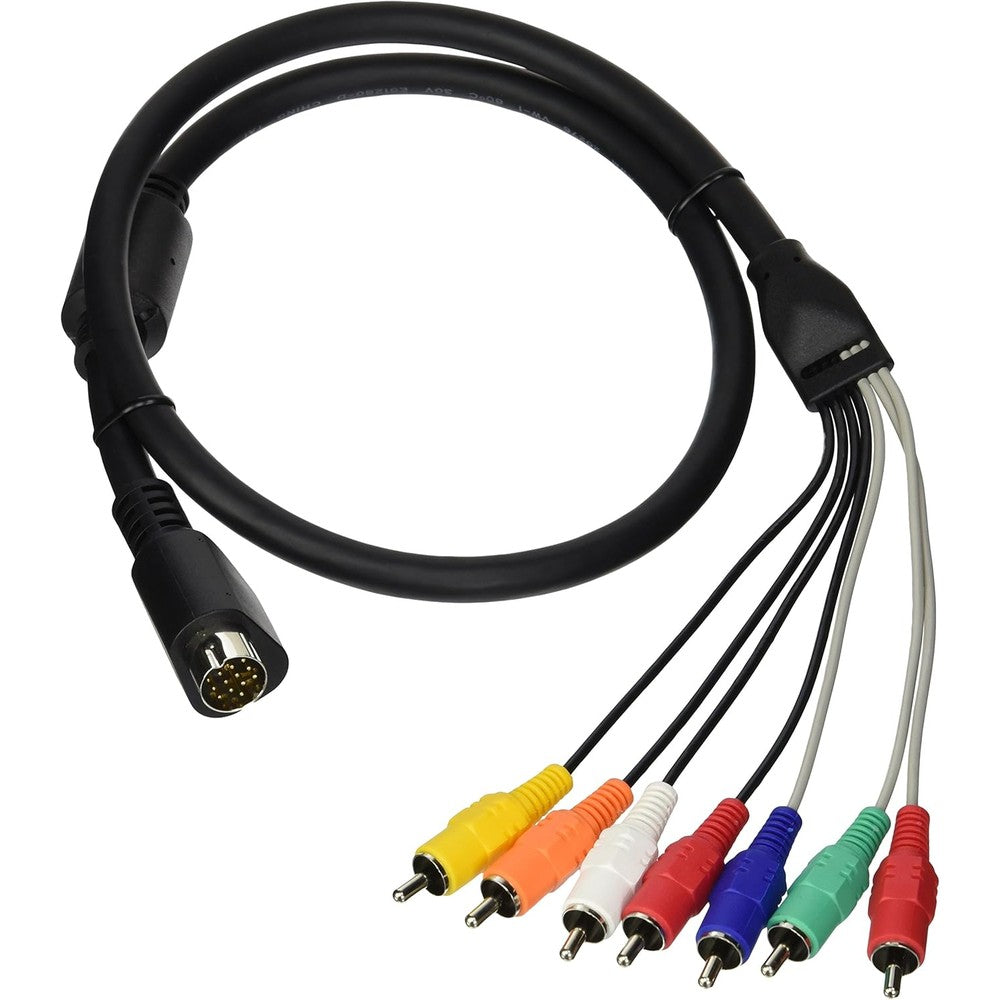 ZeeVee ZV709-3 Hydra three foot audio video breakout cable front view for professional encoder connection