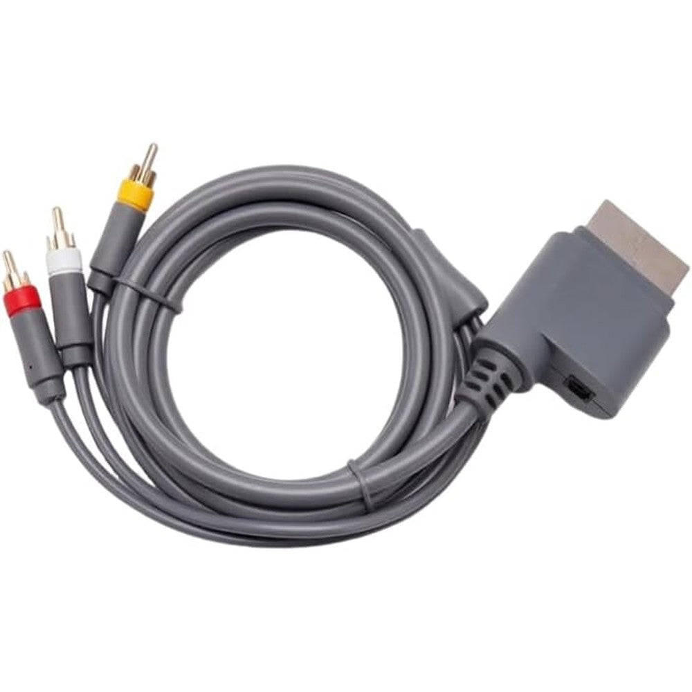 Tobysome CHILDMORY AV Cable for Xbox 360 front view showcasing the proprietary console connector plug.