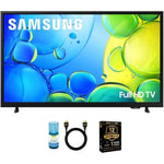 Samsung 32 Inch Smart LED Television front view displaying vibrant home screen interface