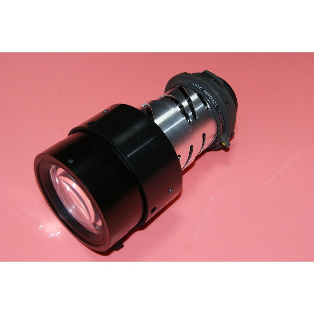 NEC Display NP03ZL projector zoom lens front view premium optics