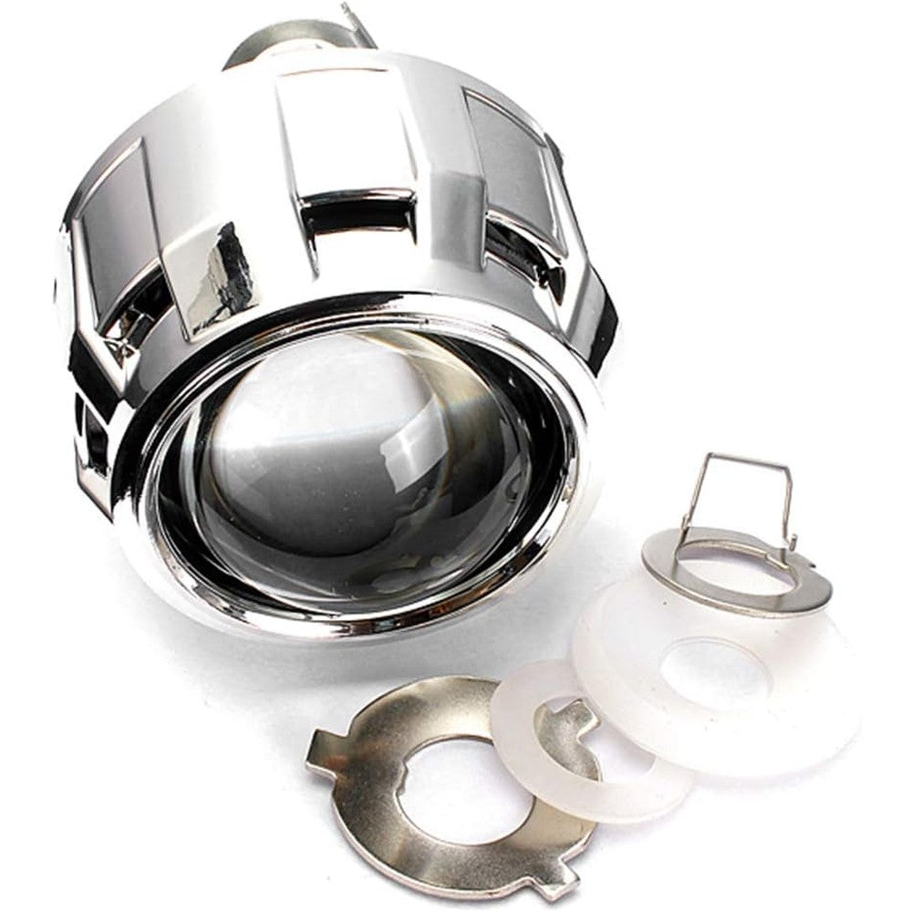 Acagala 2.5 inch Bi-xenon projector lens front view