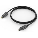 VoroDcip digital optical audio cable front view showing connectors