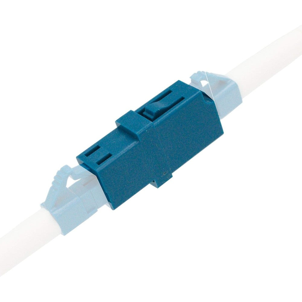 PacSatSales LC to LC fiber optic coupler 10 pack front view