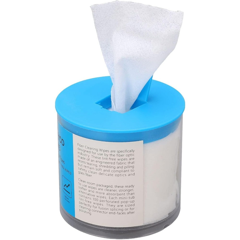 Yosoo Health Gear optical fiber cleaning wipes dispenser box front view