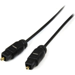 StarTech.com 10ft Thin Toslink Digital Optical Audio Cable front view