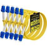 Vandesail 5 pack LC to LC fiber patch cable 2 meter set