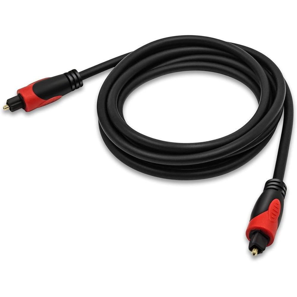 Kxable 3ft digital optical audio cable with gold plated connectors