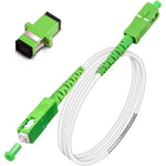 Bangun armored SC/APC fiber optic cable front view