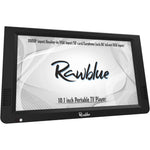 Rawblue 10 Inch Portable Digital LED TV front view showing crisp display screen.