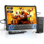 NORTHING portable mini TV front view showing 10.7 inch display screen
