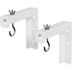 Putorsen universal projector screen L-brackets front view white
