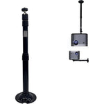 Nvrttrr extendable projector mount front view black metal