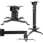 Homcine universal projector mount black front view