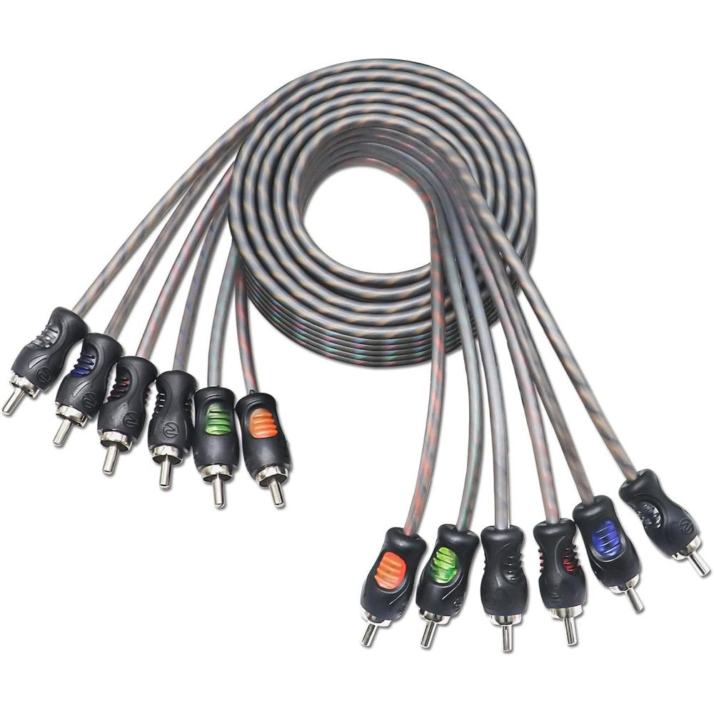 Recoil RCI66 6-channel RCA audio cable front view