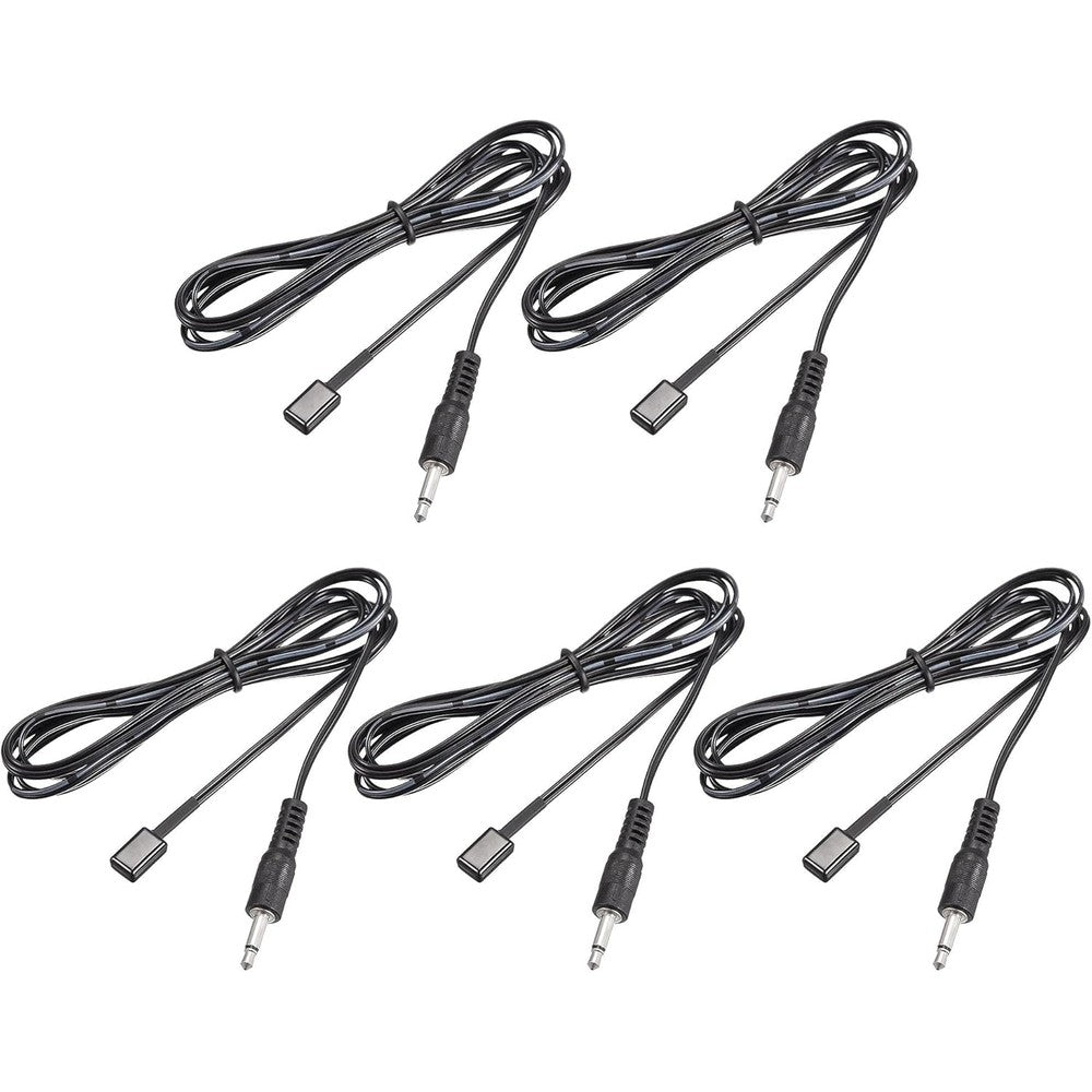 Uxcell Infrared Emitter Extension Cable 5 pack front view