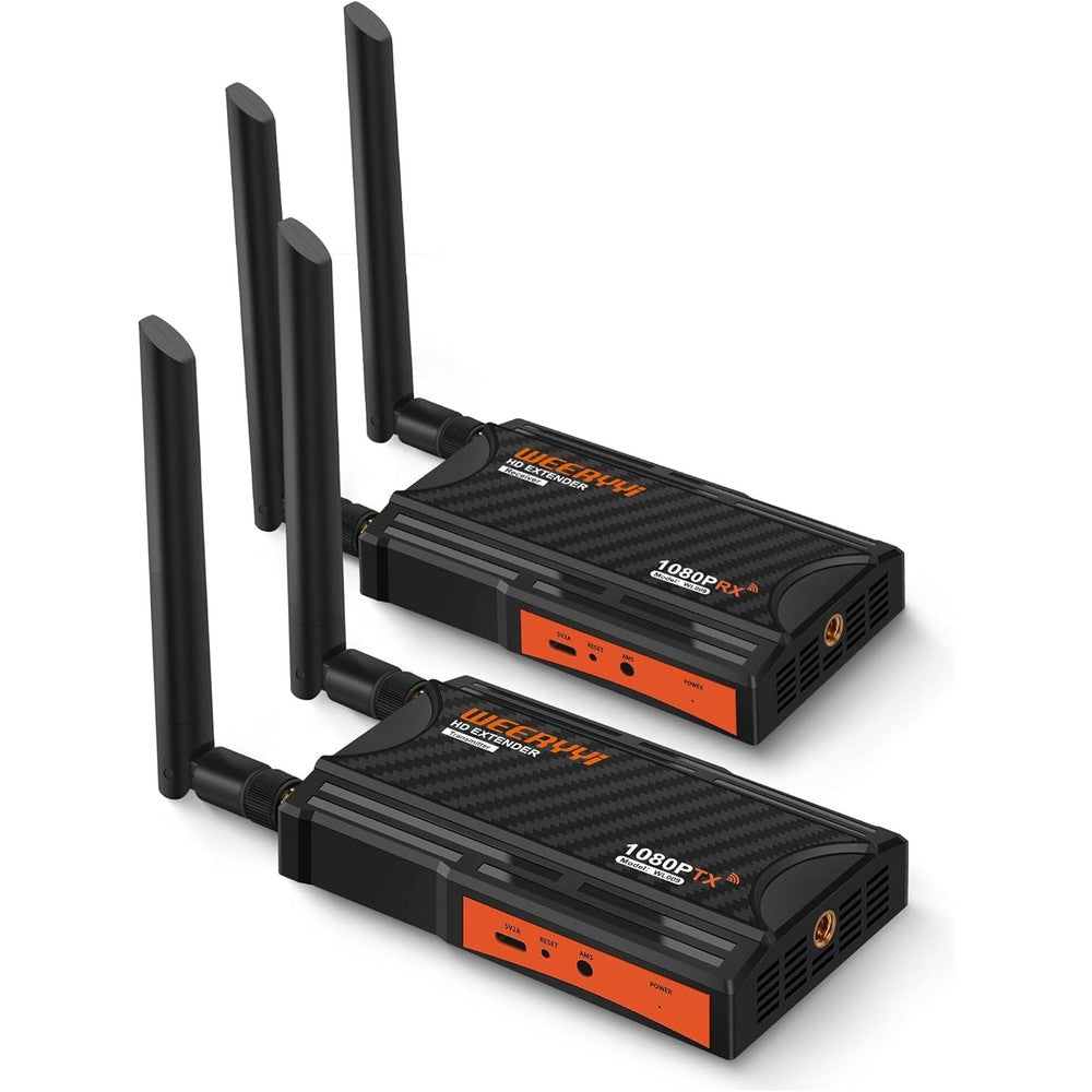 Weeryyi wireless HDMI transmitter and receiver kit front view
