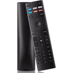 WINFLIKE universal replacement remote control for VIZIO smart television front view showing dedicated streaming buttons.