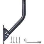 CEKAY universal antenna mounting pole front view heavy duty J mount for outdoor installation