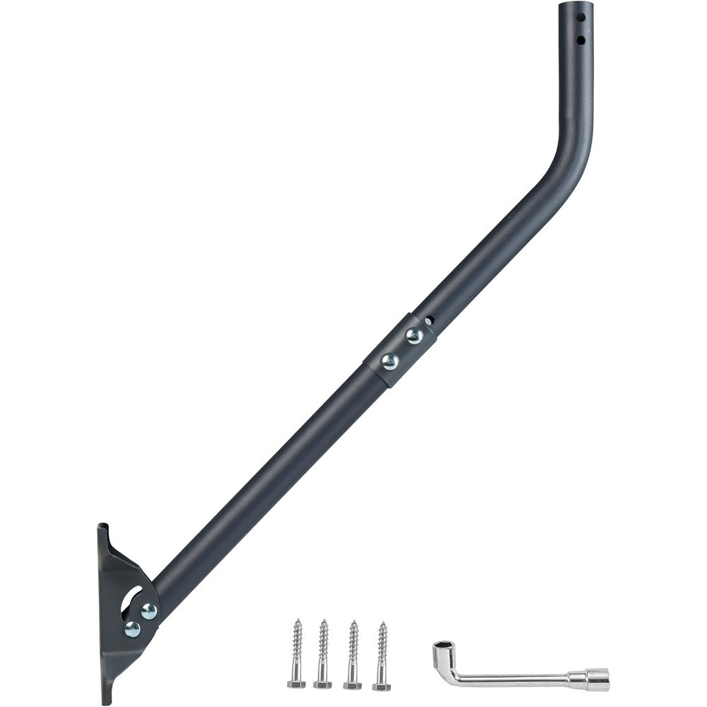 CeKay universal antenna mounting pole front view heavy duty outdoor satellite bracket