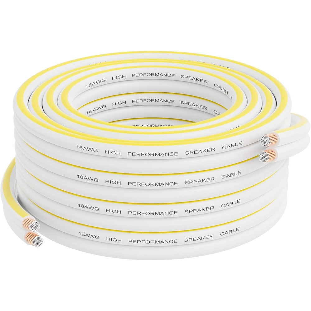 Mygatti 16AWG speaker wire 25ft coil front view