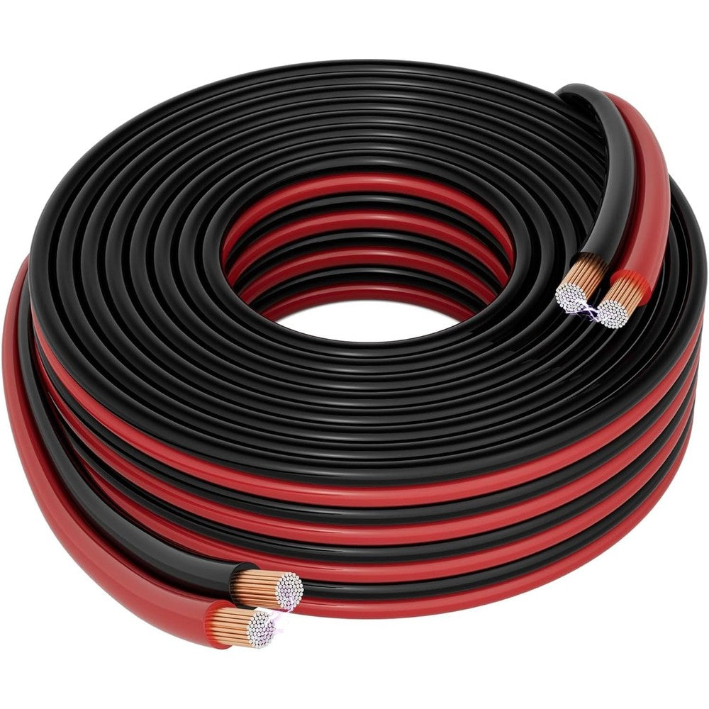 HiFind 16/2 gauge 20ft hookup wire spool front view