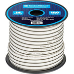 InstallGear 14 Gauge AWG 100ft Speaker Wire Cable front view spool