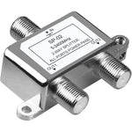 Newcare digital two way coaxial cable splitter front view for high speed internet