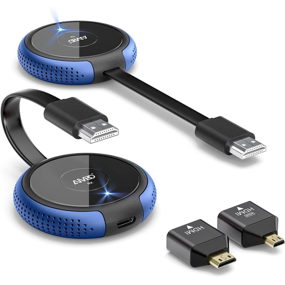 Timbootech wireless HDMI transmitter and receiver kit front view
