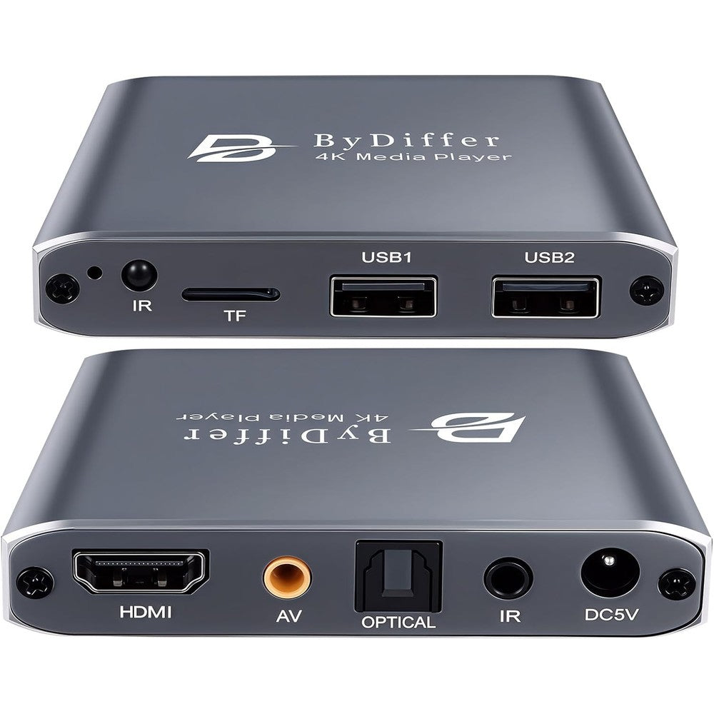 Fnetic 4K HD digital media player front view for home cinema