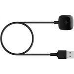 Fitbit Sense official charging cable front view showing magnetic dock