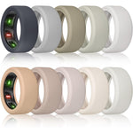 BandSmith silicone ring cover compatible with Oura Ring front view