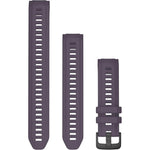 Garmin Instinct 2S replacement watch band 20mm deep orchid silicone front view sport strap accessory