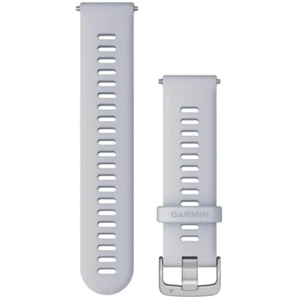 Garmin Quick Release Band Whitestone 22mm front view premium silicone replacement watch strap