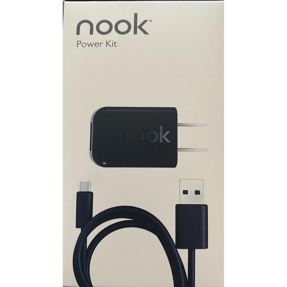 Barnes & Noble Nook Simple Touch AC Adapter and USB Charging Cable set for eReader