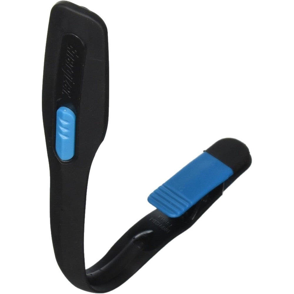 Energizer LED Clip Book Light front view showing flexible neck and clamp