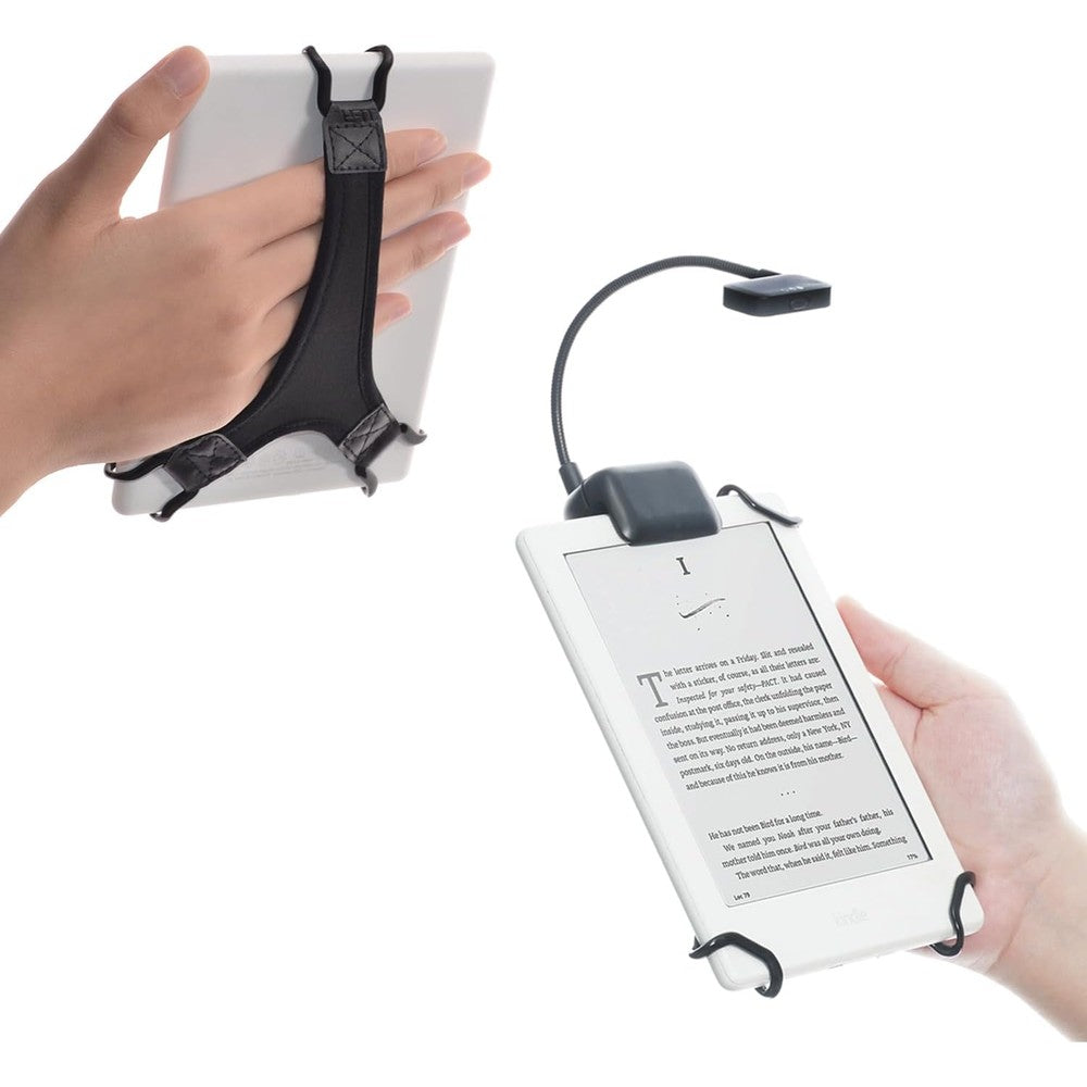 TFY Clip-on LED Reading Light black front view