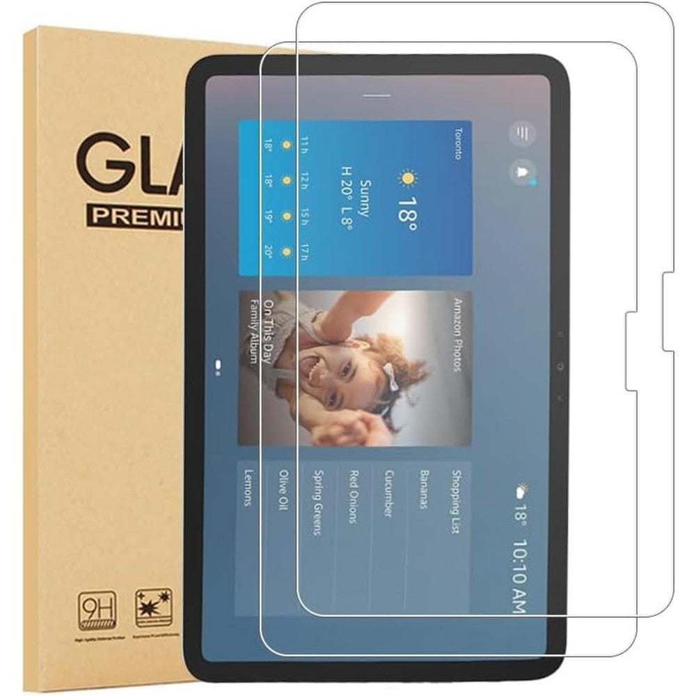 Orzero Echo Show 11 tempered glass screen protector front view