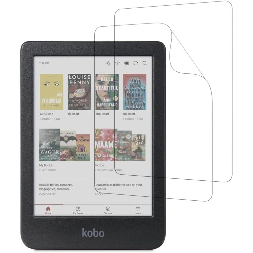 Stianiiie screen protector for Kobo Clara front view