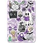 Appalachian Artisans Purple Spooky Halloween Kindle Paperwhite insert front view