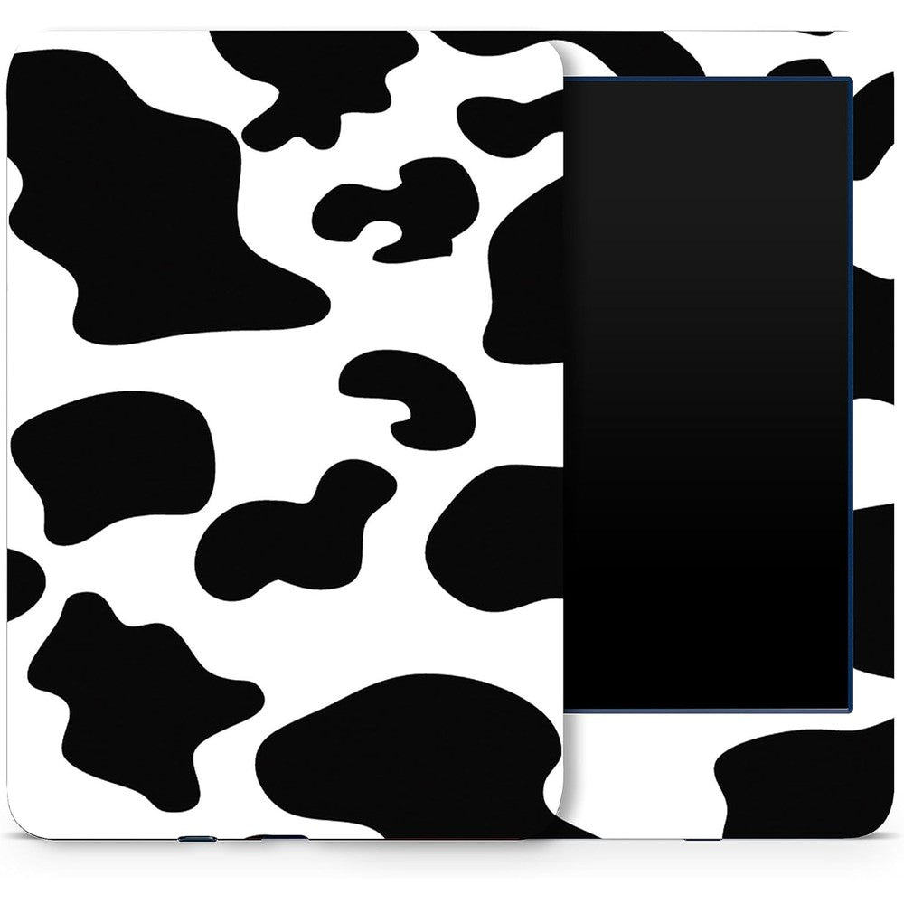 MightySkins Amazon Kindle 11th Gen cow print vinyl skin front view