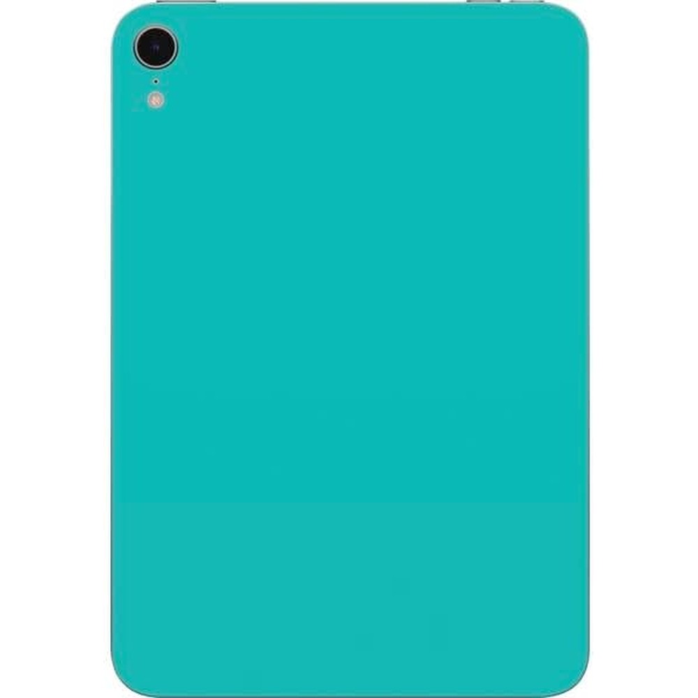 Skinit tablet skin for iPad Mini 7 Aqua Blue marble design front view