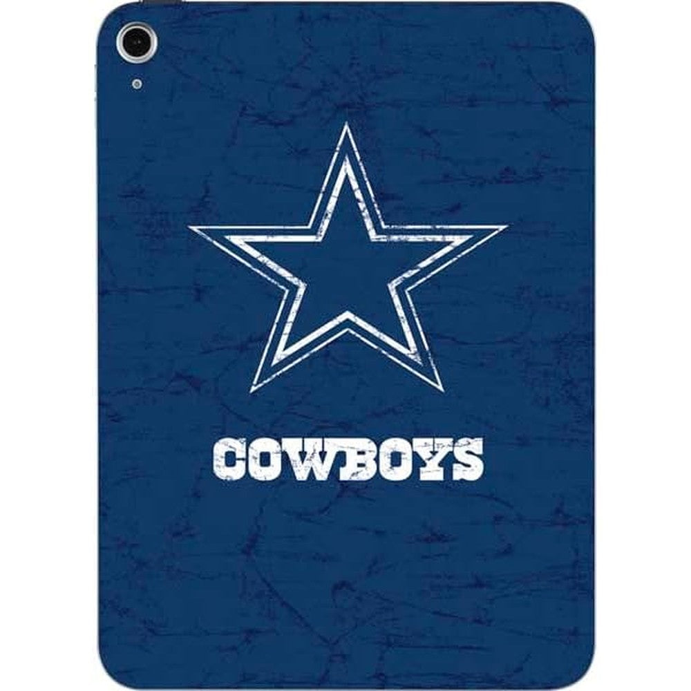 Skinit Apple iPad 10th Gen Dallas Cowboys decal skin front view