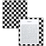MightySkins carbon fiber skin for Kindle Oasis front view