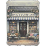 June Street Market personalized clear Kindle insert bookstore design front view