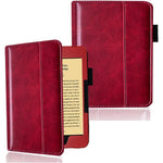 AFesar wine red protective case for Nook Glowlight Plus 7.8 inch front view