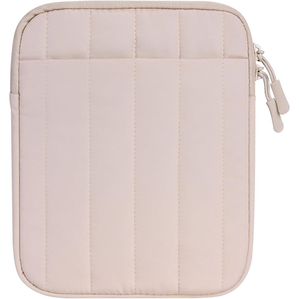 Coothine Puffy Sleeve Pouch for Kindle Gold Khaki front view