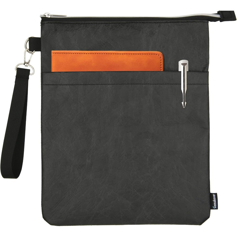 Homakover book sleeve with zipper front view
