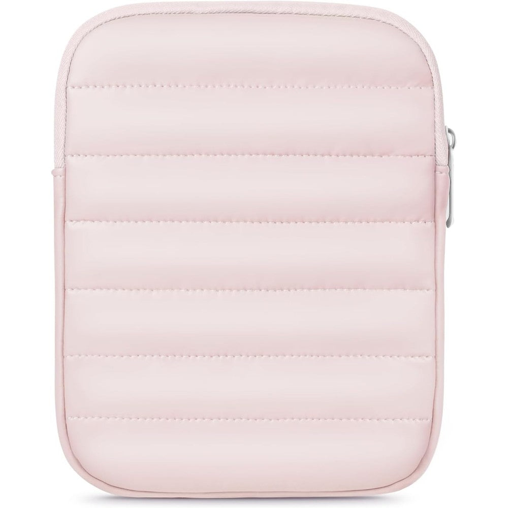 Clezolraa puffy sleeve case for Kindle in Rose Gold front view